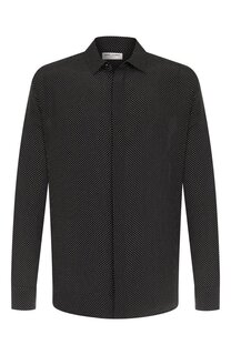 Шелковая рубашка Saint Laurent