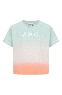 Хлопковая футболка A.P.C. x ASICS A.P.C.