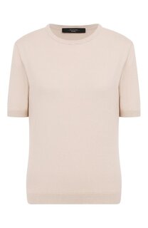 Пуловер из шелка и хлопка Weekend Max Mara