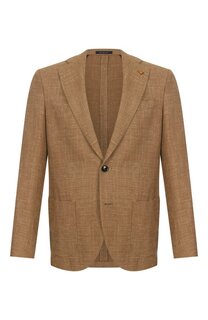 Пиджак из шерсти и шелка Sartoria Latorre