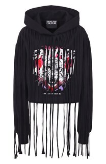 Хлопковое худи Versace Jeans Couture