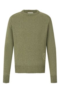 Свитер из хлопка и шерсти Jil Sander