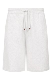 Хлопковые шорты Brunello Cucinelli