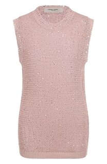 Топ с отделкой пайетками Golden Goose Deluxe Brand