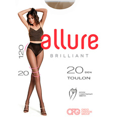 ALLURE Колготки женские TOULON 20 ден BRONZO