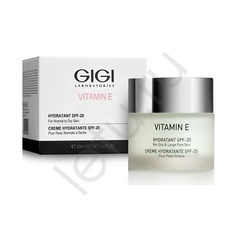 Крем для лица GIGI Увлажняющий крем для нормальной и сухой кожи Vitamin E с SPF-20 50.0
