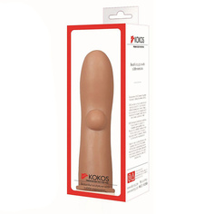 Насадка на член KOKOS Насадка на фаллос с имитацией пирсинга 1.0 КОКОС