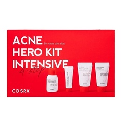 Набор средств для лица COSRX Набор из 4 средств для жирной кожи Acne Hero Kit Intensive