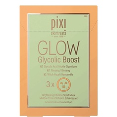 Маска для лица PIXI Тканевая маска для лица с гликолевой кислотой Glow 69.0