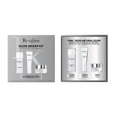 Набор средств для лица REXALINE Набор для сияния кожи лица Glow Maker Kit