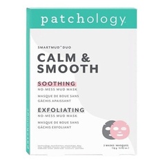 Маска для лица PATCHOLOGY Маски для лица Smart Mud Duo Smooth + Calm