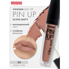 LUXVISAGE Блеск для губ PIN-UP ultra matt