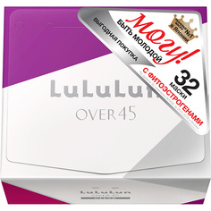 Набор масок для лица LULULUN Маска улучшение тона и тонуса зрелой кожи Over 45 Blue Iris
