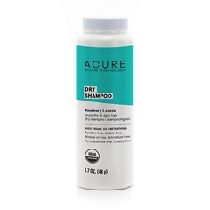 ACURE Сухой шампунь для тёмных волос Розмарин и Какао