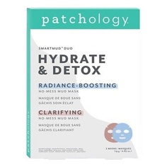 Маска для лица PATCHOLOGY Маски для лица Smart Mud Duo Detox + Hydrate