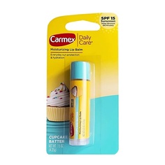 CARMEX Бальзам для губ капкейк SPF15 Cupcake Batter Lip Balm
