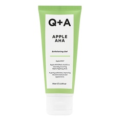 Гель для умывания Q+A Отшелушивающий гель для лица Apple AHA
