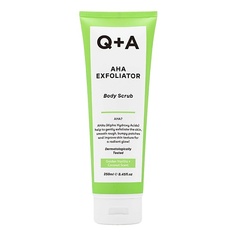 Q+A Скраб для тела AHA Exfoliator
