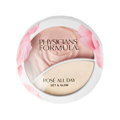 Хайлайтер для лица PHYSICIANS FORMULA Хайлайтер 2в1 Rose All Day Set&Glow
