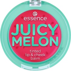 ESSENCE Бальзам для губ и лица Juicy Melon Tinted Lip & Cheek Balm