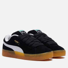 Кроссовки Puma Suede XL Dark Risk, цвет чёрный