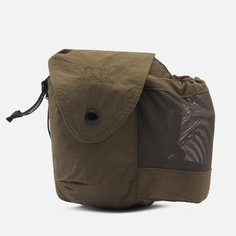 Сумка C.P. Company Plain Paper Touch Mini, цвет оливковый