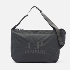 Сумка C.P. Company Plain Paper Touch Zipped Garment Dyed, цвет серый