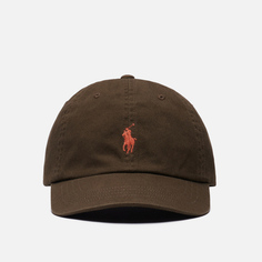 Кепка Polo Ralph Lauren Classic Sport Cotton Chino, цвет оливковый