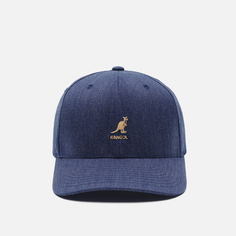 Кепка Kangol Wool Flexfit Baseball, цвет синий