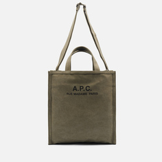 Сумка A.P.C. Recuperation Shopping, цвет оливковый
