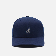 Кепка Kangol Wool Flexfit Baseball, цвет синий