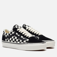 Кеды Vans LX Old Skool Checkerboard, цвет чёрный