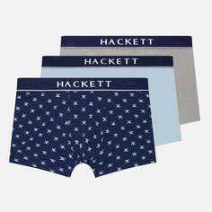 Комплект мужских трусов Hackett Icon Trunk 3-Pack, цвет комбинированный
