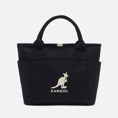 Сумка Kangol New Canvas Tote Picnic, цвет чёрный