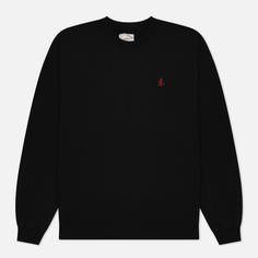Мужская толстовка Gramicci Basic Crew Neck, цвет чёрный