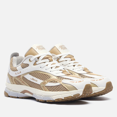 Кроссовки Mercer The Re-Run White Silver, цвет золотой