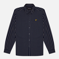 Мужская рубашка Lyle & Scott Multi Stripe, цвет синий