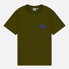 Мужская футболка Gramicci Climbing Gear, цвет зелёный