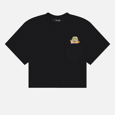 Женская футболка RIPNDIP Nermal S Thompson Cropped Baby, цвет чёрный