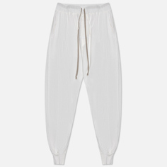 Женские брюки Rick Owens DRKSHDW Edfu Prisoner Drawstring, цвет белый