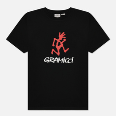 Мужская футболка Gramicci Logo, цвет чёрный