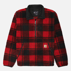 Мужская толстовка Carhartt Loose Fit Fleece Pullover, цвет красный
