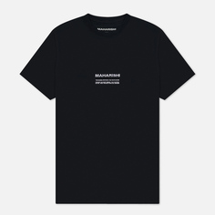 Мужская футболка maharishi Pax Cultura, цвет чёрный