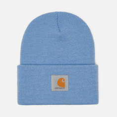 Шапка Carhartt Knit Cuffed, цвет голубой