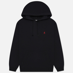Мужская толстовка Gramicci One Point Hoodie, цвет чёрный