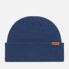 Шапка Butter Goods Tall Wharfie Q324, цвет синий