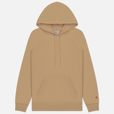Мужская толстовка Carhartt WIP Hooded Chase, цвет бежевый