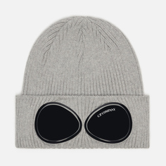 Шапка C.P. Company Goggle Cotton, цвет серый