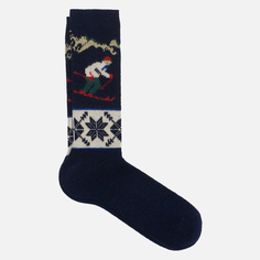Носки Anonymous Ism Wool Ski Jacquard Crew, цвет синий