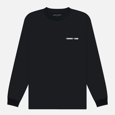 Мужской лонгслив uniform experiment Label, цвет чёрный
